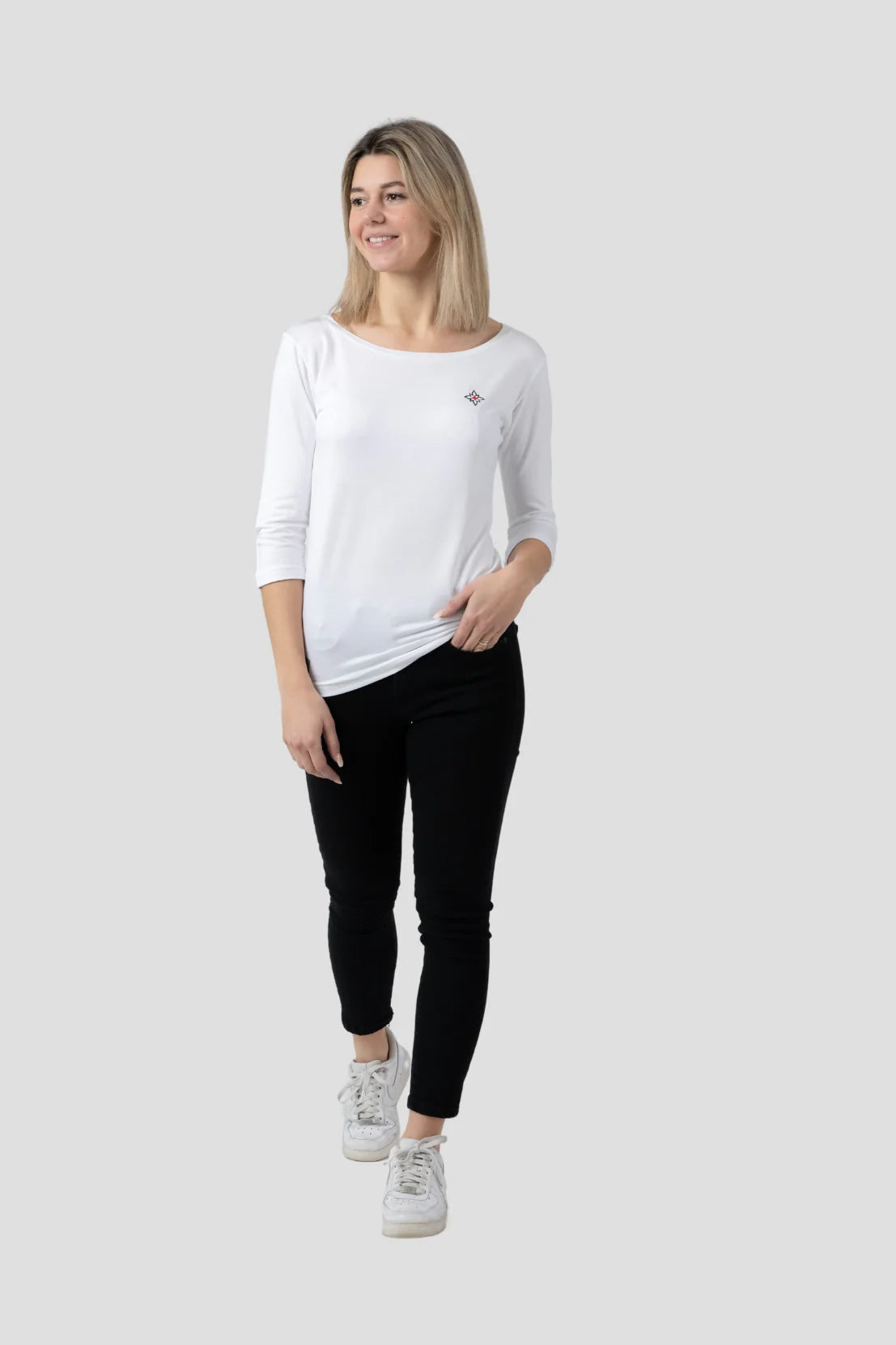 Damen Edelweiss U-Boot Shirt