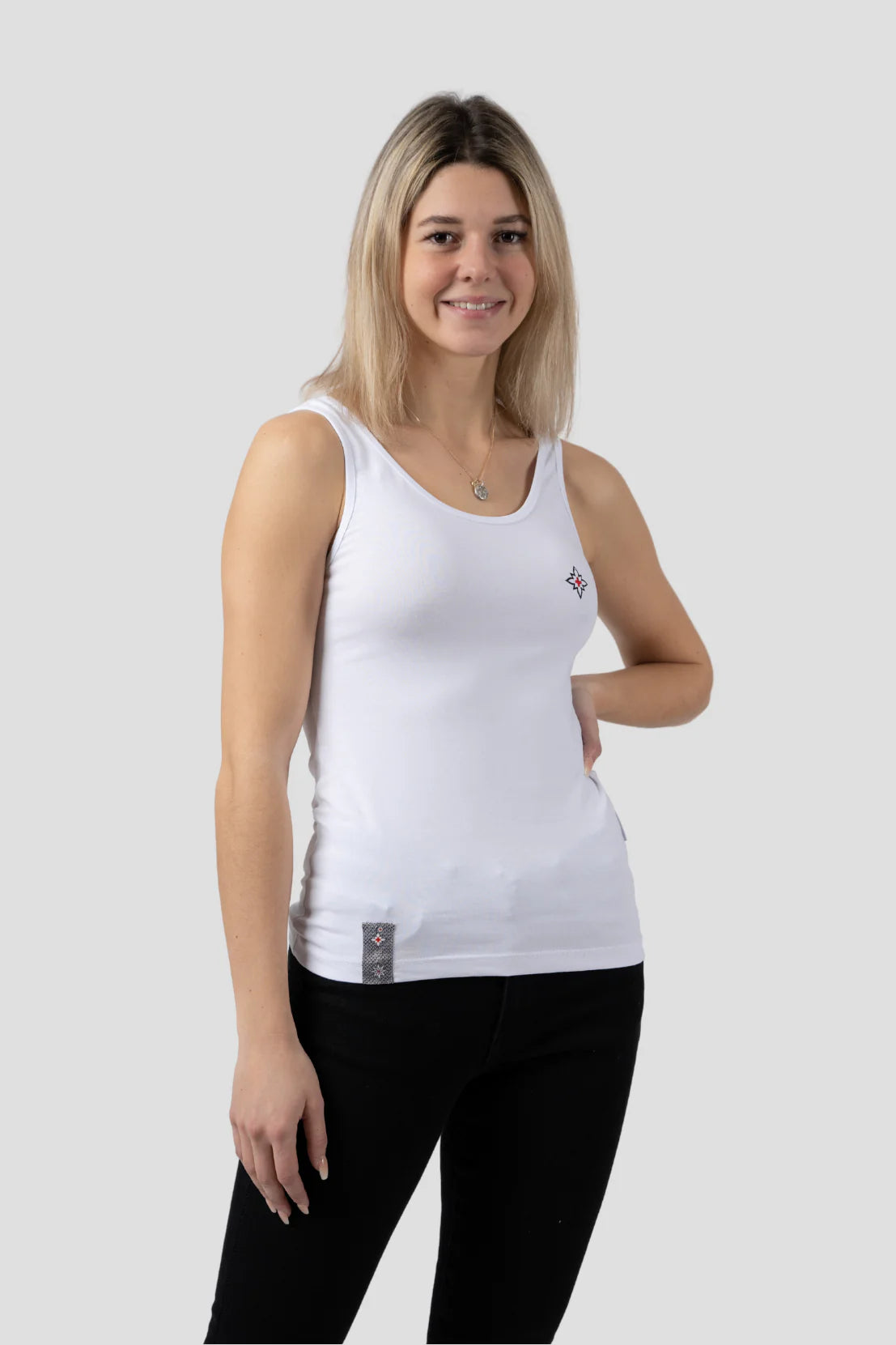 Damen Edelweiss Tank-Top Duo 2-er Pack