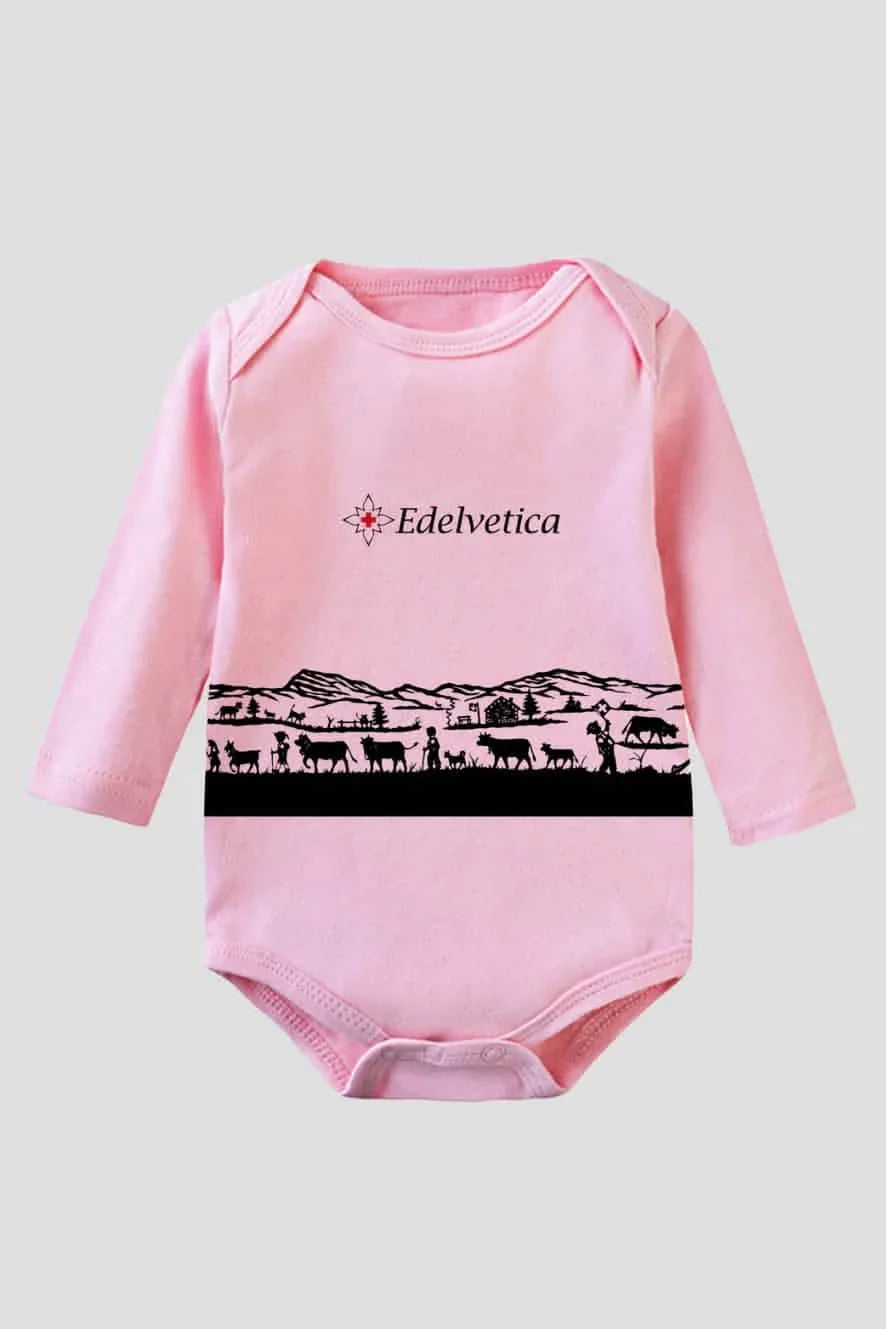 Baby Scherenschnitt Body langarm