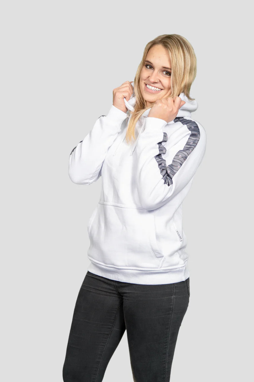 Damen Edelweiss Kapuzenpullover