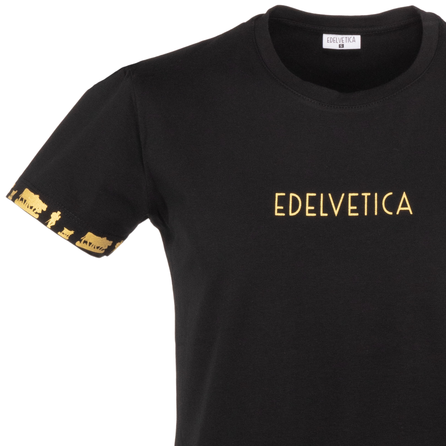 Herren Shirt 'Alpaufzug' von Edelvetica, das traditionelle Schweizer Kultur mit modernem Design verbindet. Das Shirt zeigt eine Darstellung des Alpaufzugs, einem traditionellen Schweizer Ereignis, das den Beginn des Alpsommers markiert. Es kombiniert Komfort und Stil, ideal für alltägliche oder besondere Anlässe.