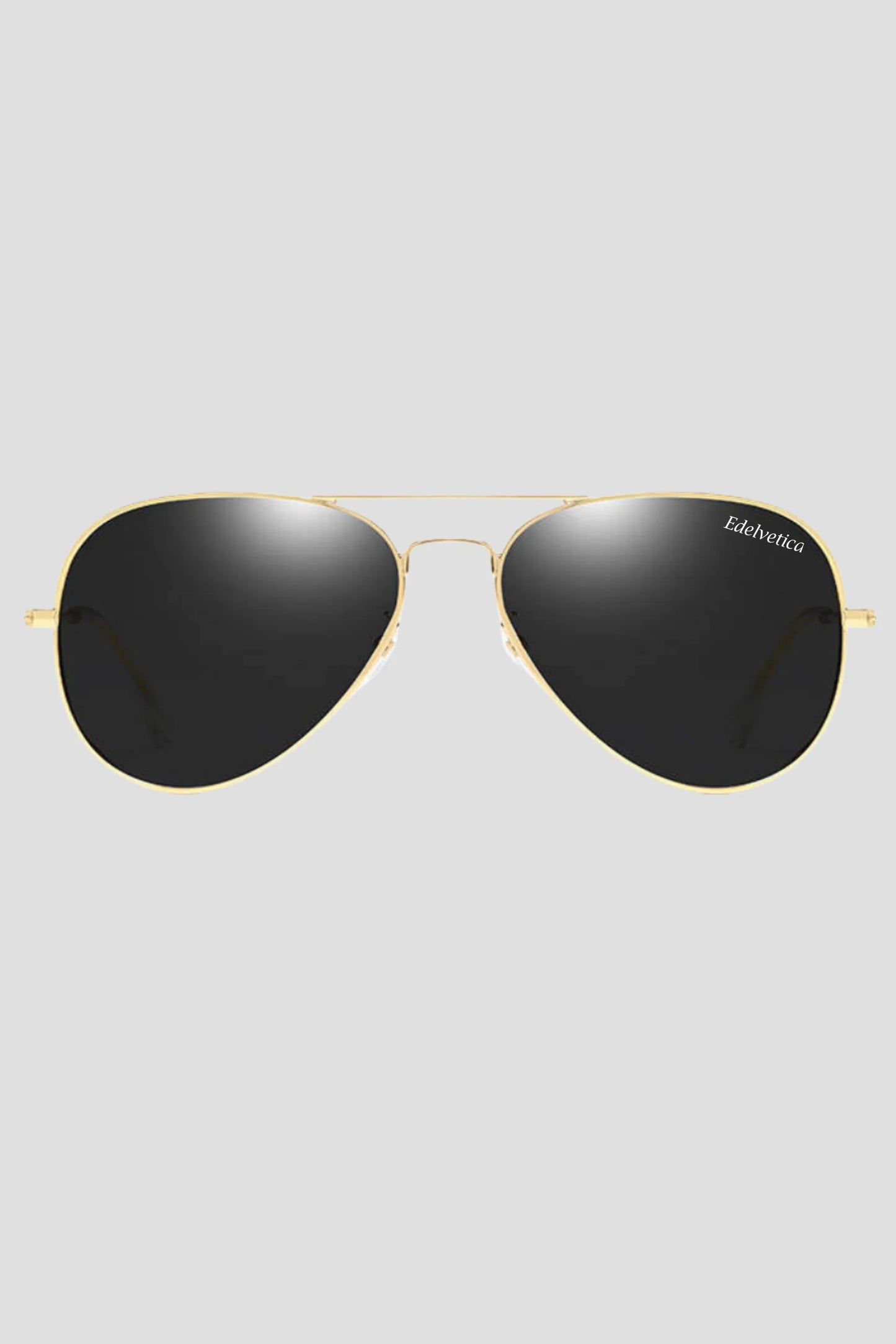 Piloten-Sonnenbrille von Edelvetica mit UV 400 Schutz und ISO-Zertifizierung